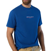 North Sails T-shirt maglia maglietta 692974 Comfort Fit 0831 Doppio Logo