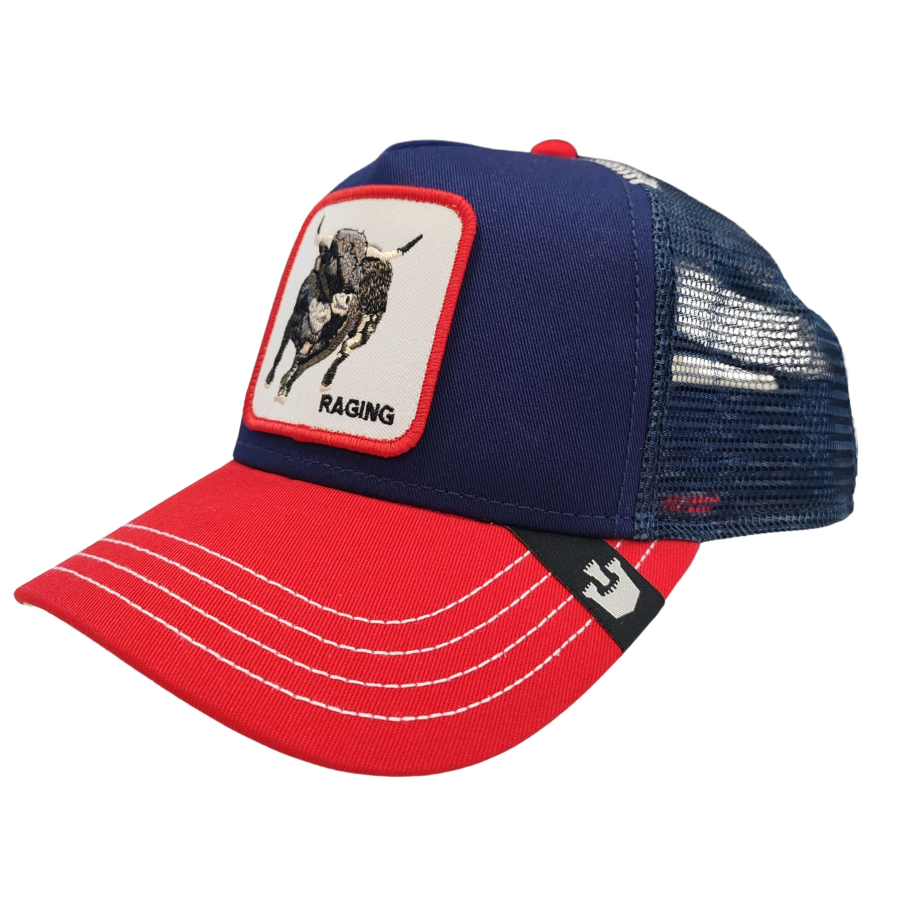 Goorin Bros. Cappellino Baseball Collection 'Raging Bull' Blu Rosso Unisex
