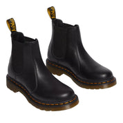 Dr. Martens Stivaletto Chelsea 2976 Black Virginia Pelle Nero Donna