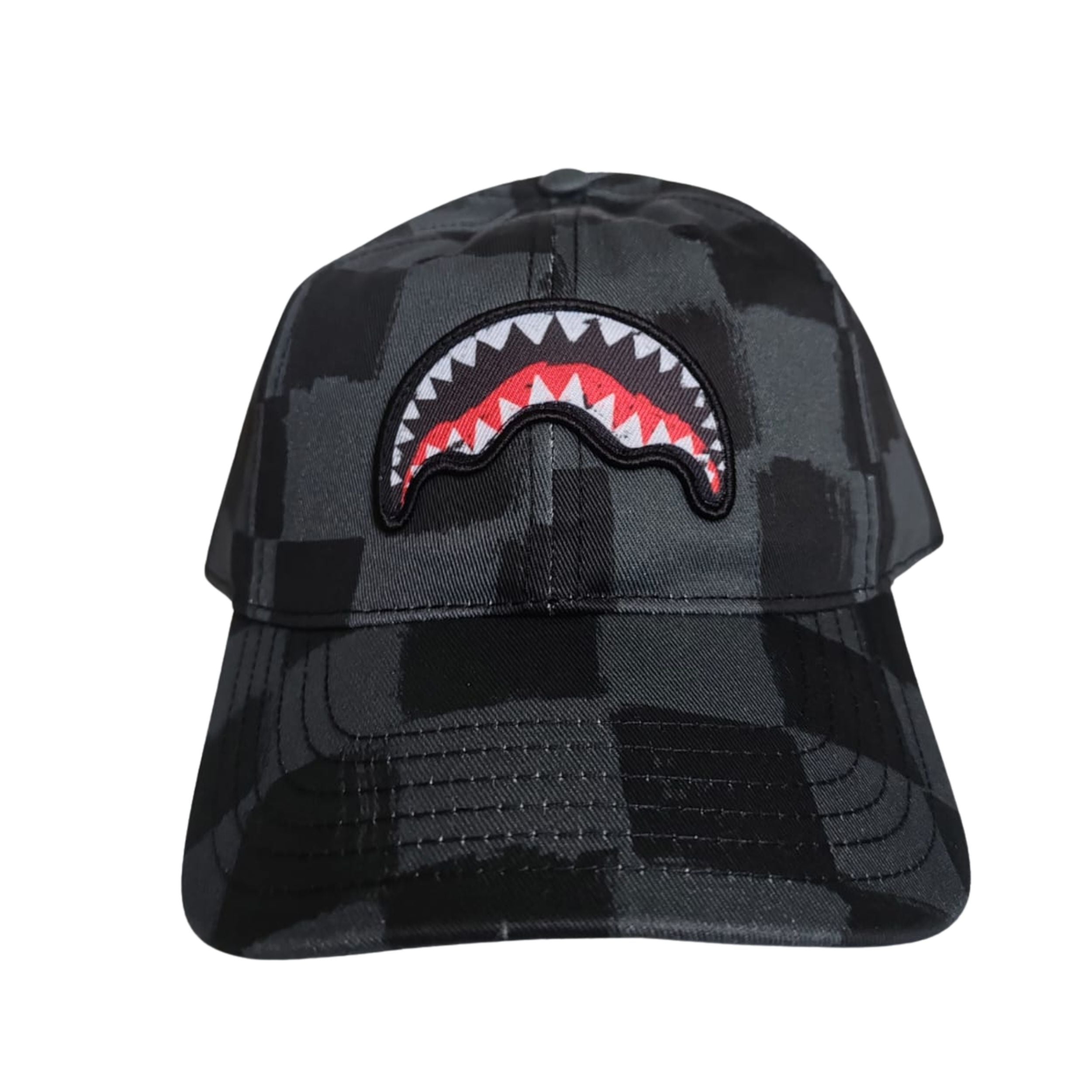 Sprayground cappello baseball VANQUISH CAP GREY cotone