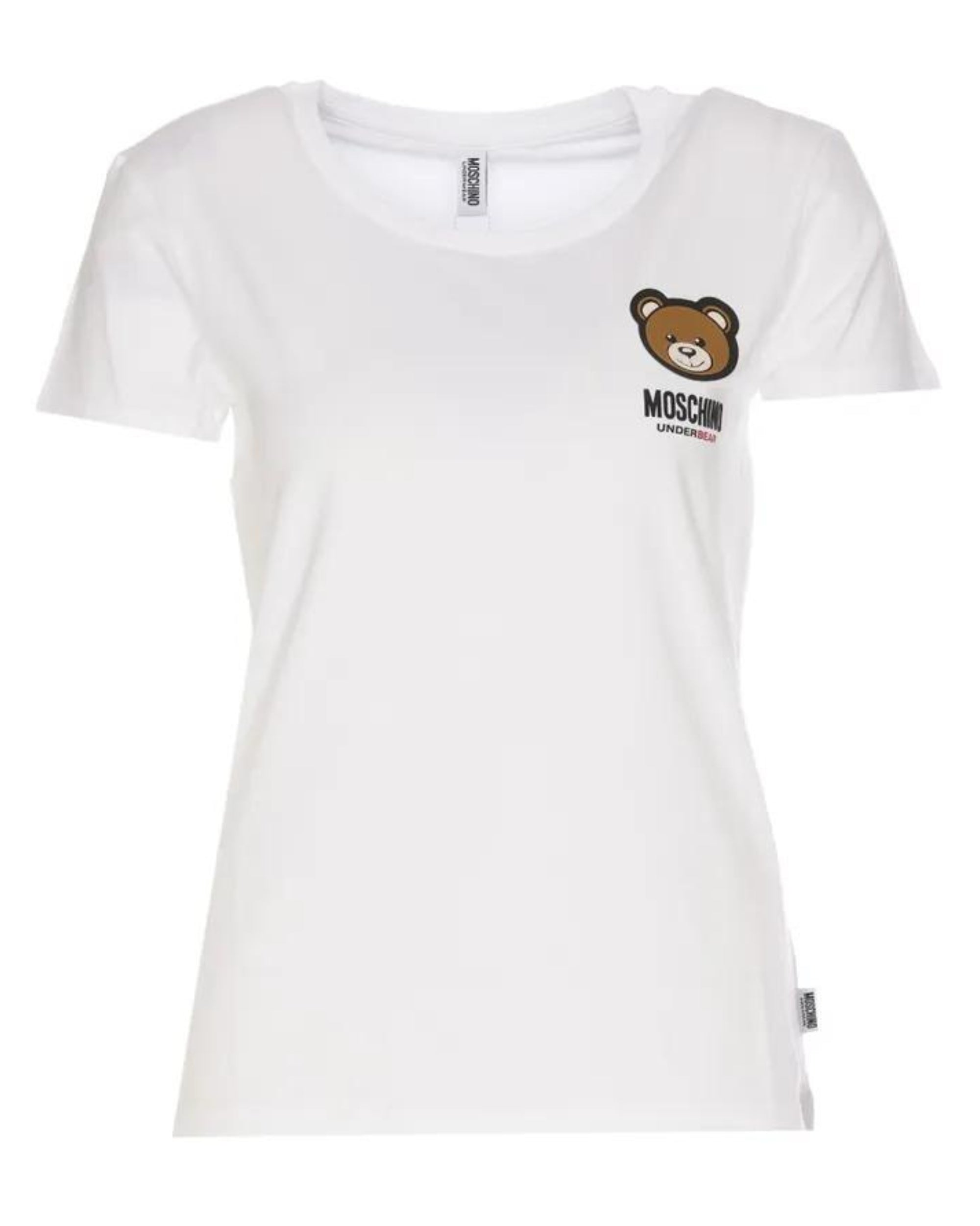 Moschino Underbear Logo Stretch Jersey Cotton White