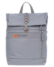 Piquadro Roll Top In Tessuto Tecnico Rigenerato Grigio Unisex