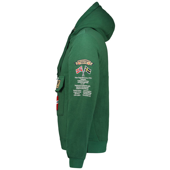 Geographical Norway Men's Green Hood 3