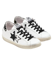 Sneaker One Star In Pelle Bianco Donna