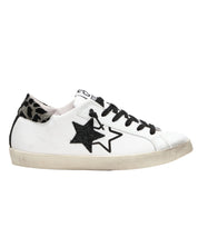 Sneaker One Star In Pelle Bianco Donna