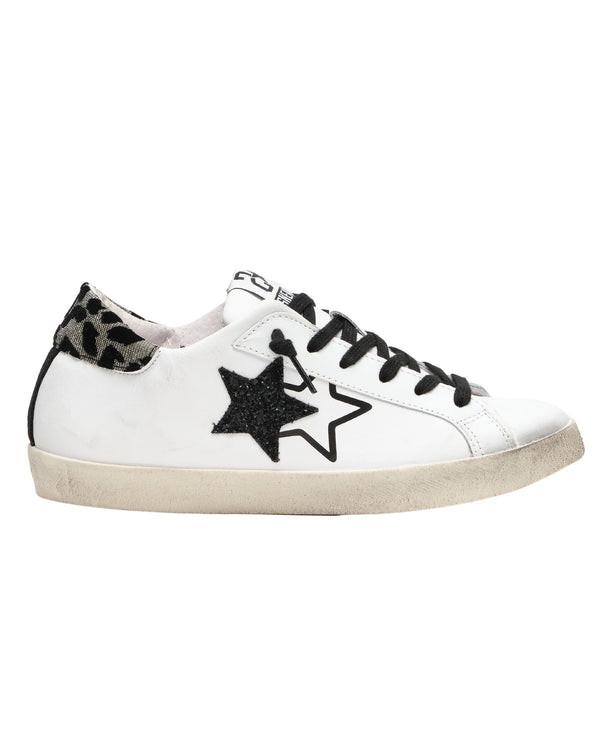 Sneaker One Star In Pelle Bianco Donna