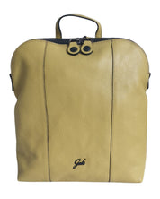 Gabs Hammered Bull Backpack Yellow Leather