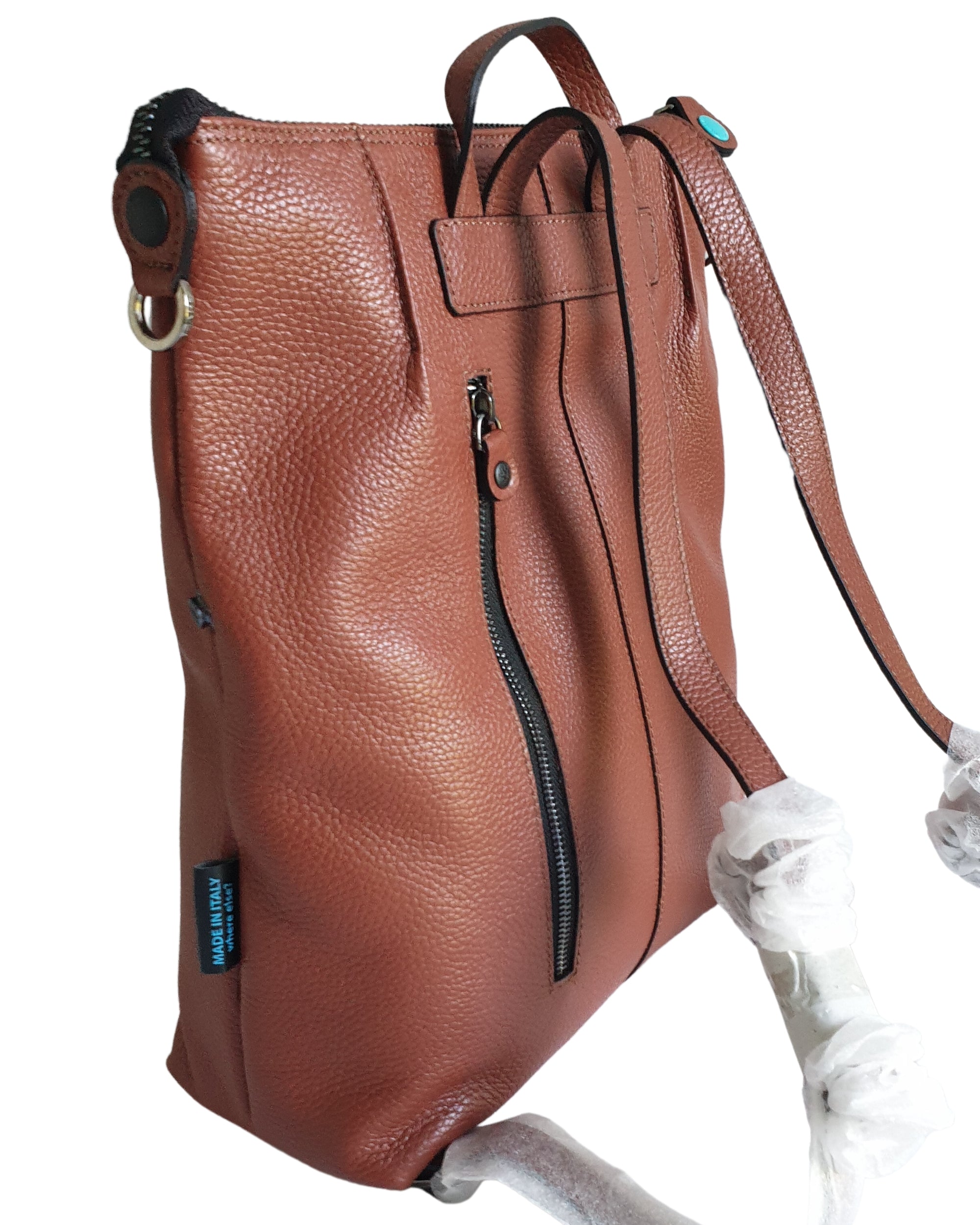 Gabs Crossbody Bag in Brown Leather