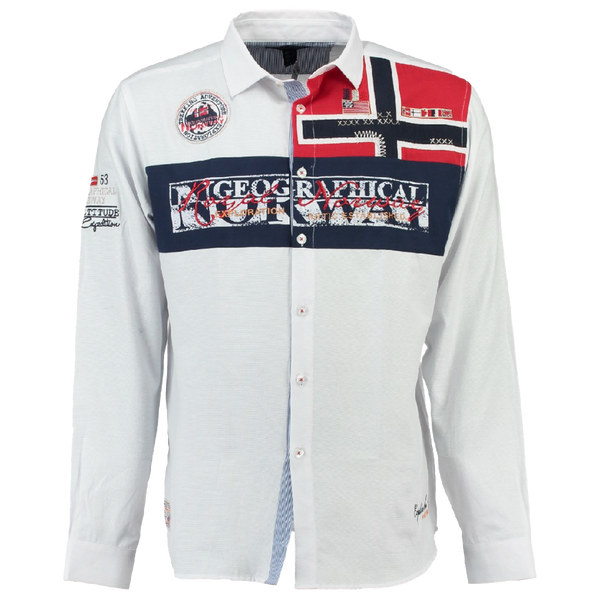Geographical Norway Bianco Uomo