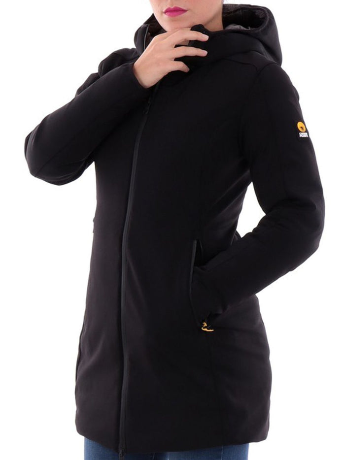 Ciesse Piumini Ysabel Parka Giacca Traspirante Impermeabile Softshell Active Cappuccio Nero Donna 3