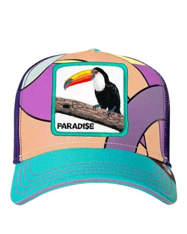 Goorin Bros. Trucker Cap Cappellino Special Edition Cambia Colore 'paradise' Azzurro Unisex-2