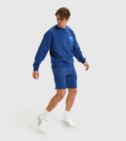 Diadora Hoodie Manifesto Cotone Blu