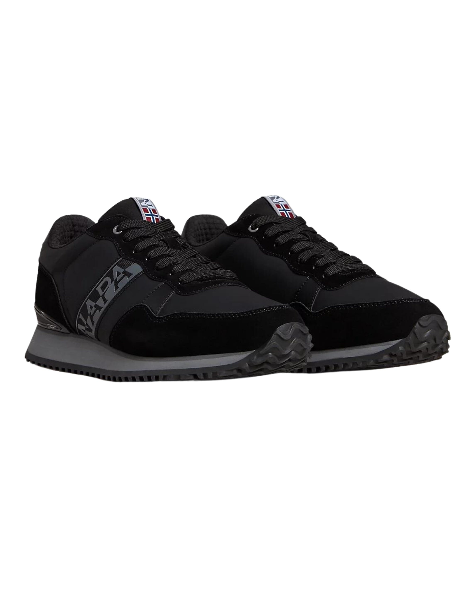 Napapijri Sneakers Cosmos in Ecopelle Nero