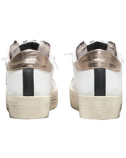 2Star Scarpe Sneaker Prime Star con Platform Tomaia in Pelle Bianco Donna