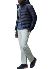 Blauer Horizontal Pattern Blue Men