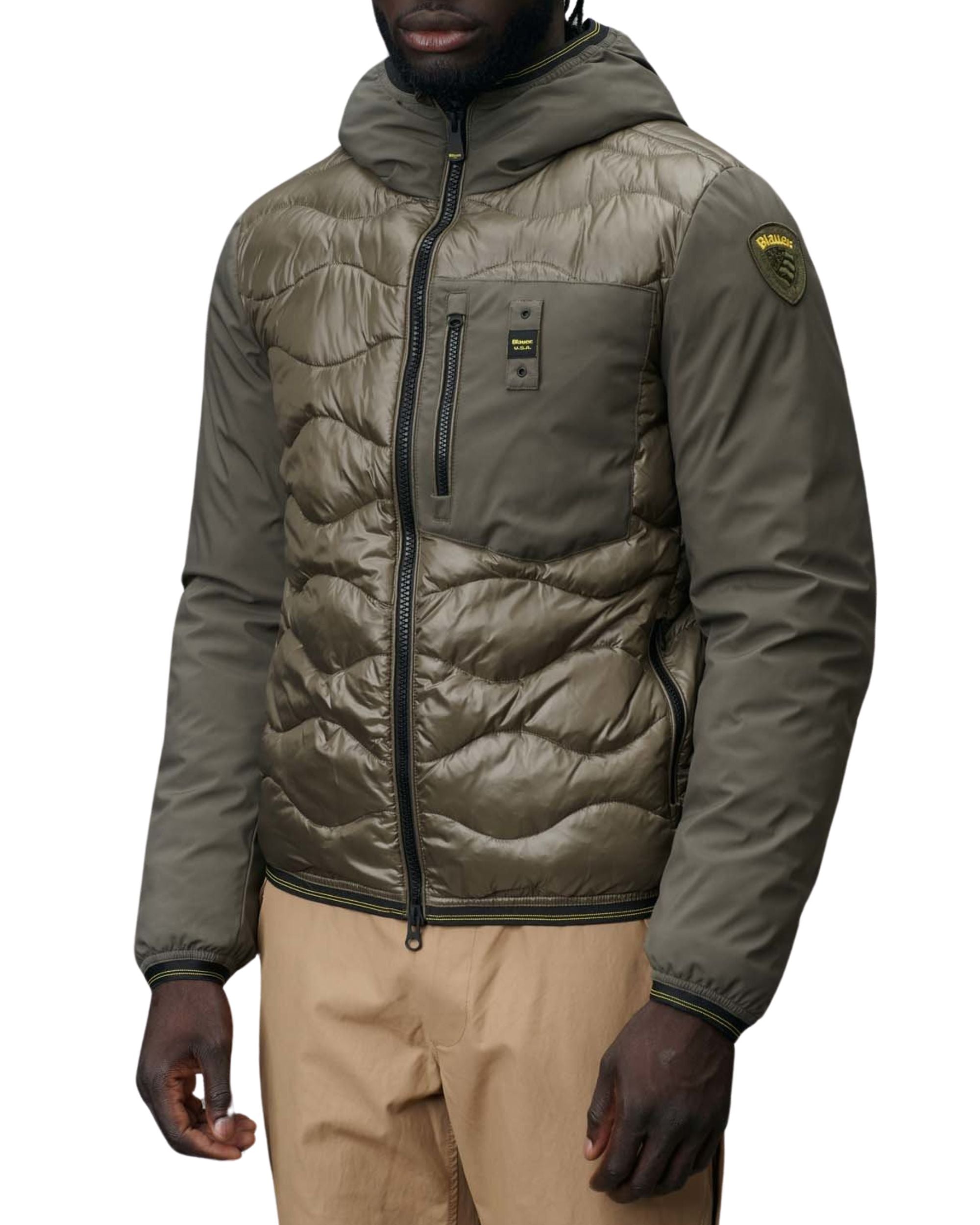 Blauer Ovatta Verde Uomo