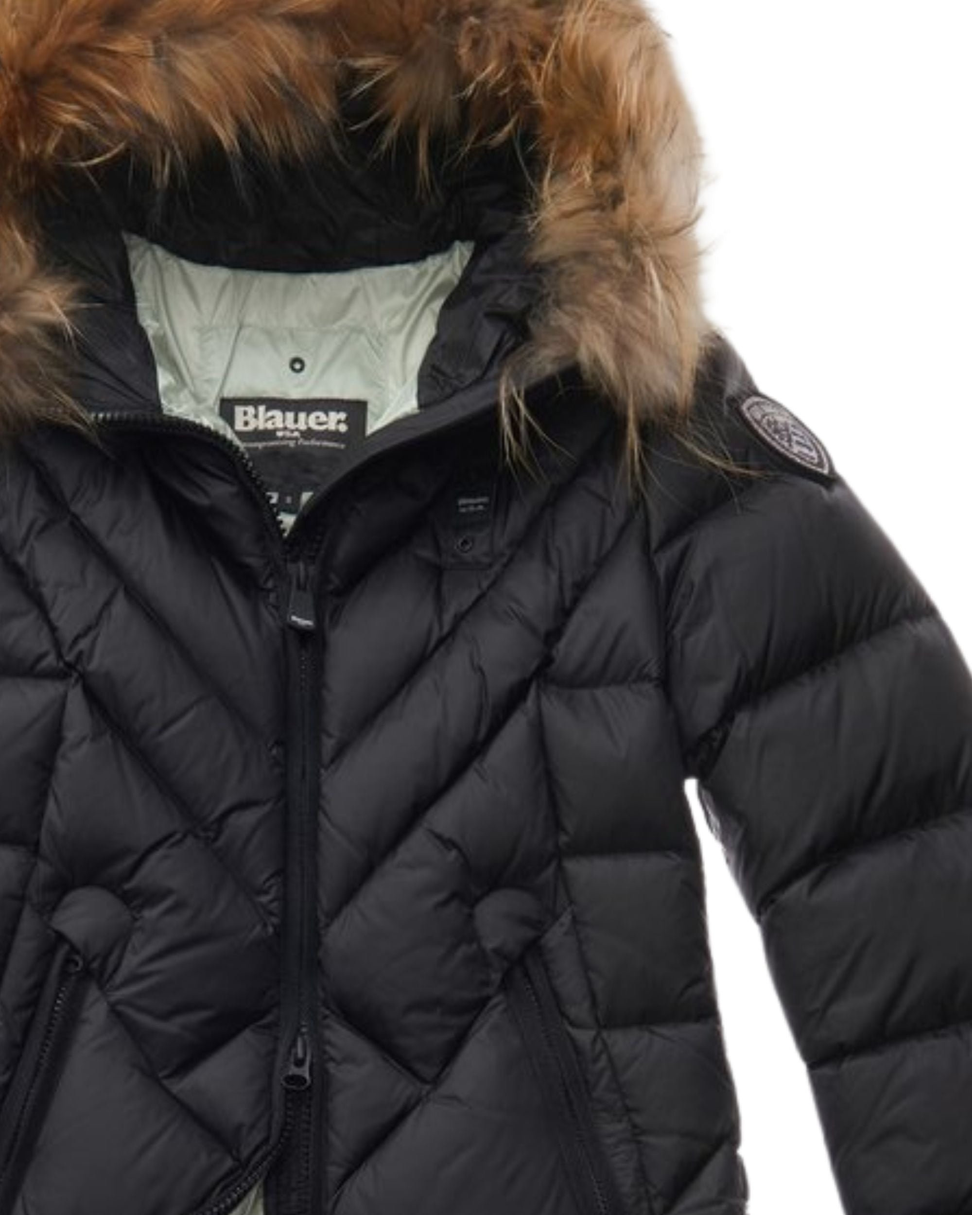 Blauer Padded Black Women