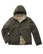 Blauer Reversibile Verde Uomo