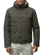 Blauer Reversibile Verde Uomo