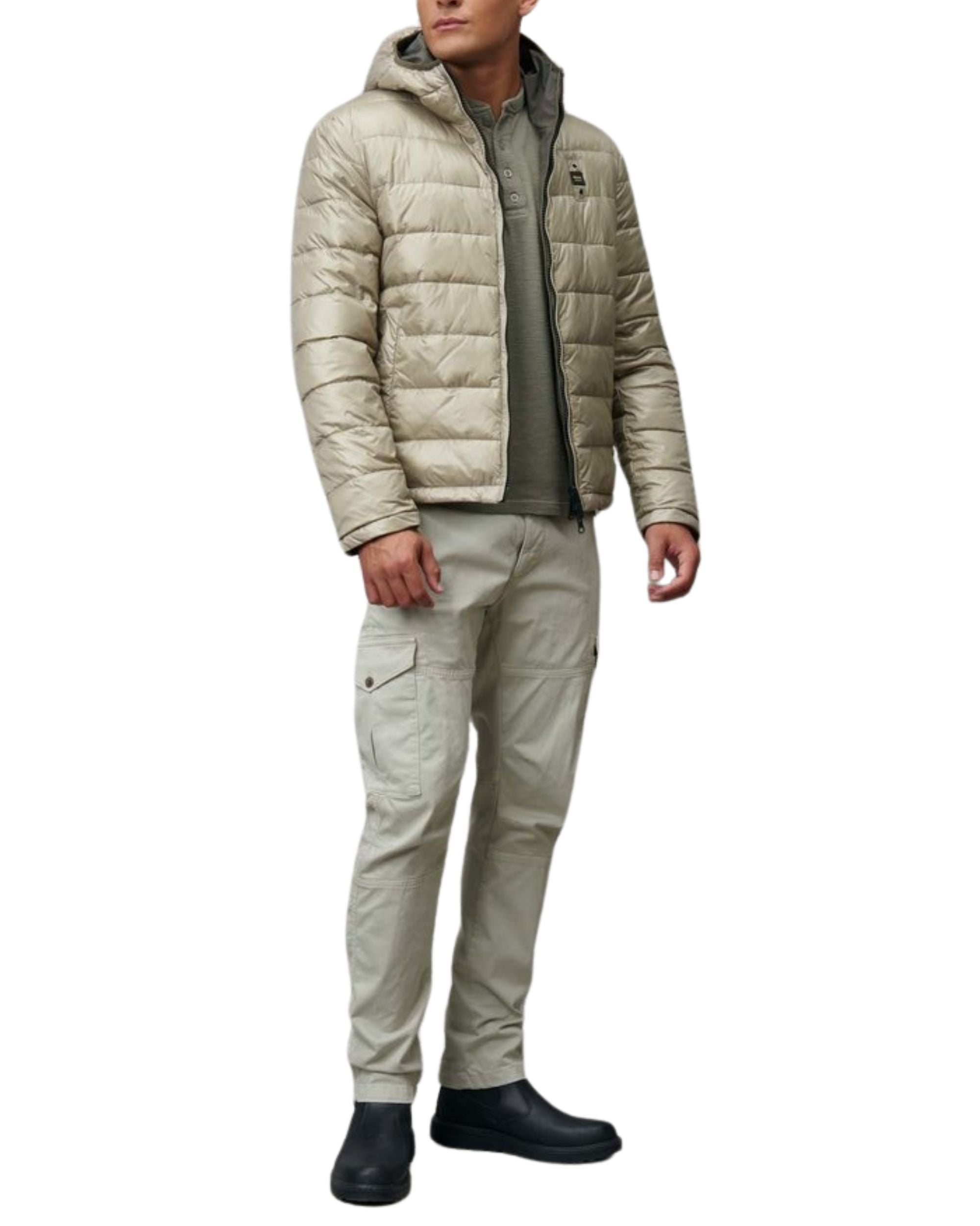 Blauer Reversibile Verde Uomo