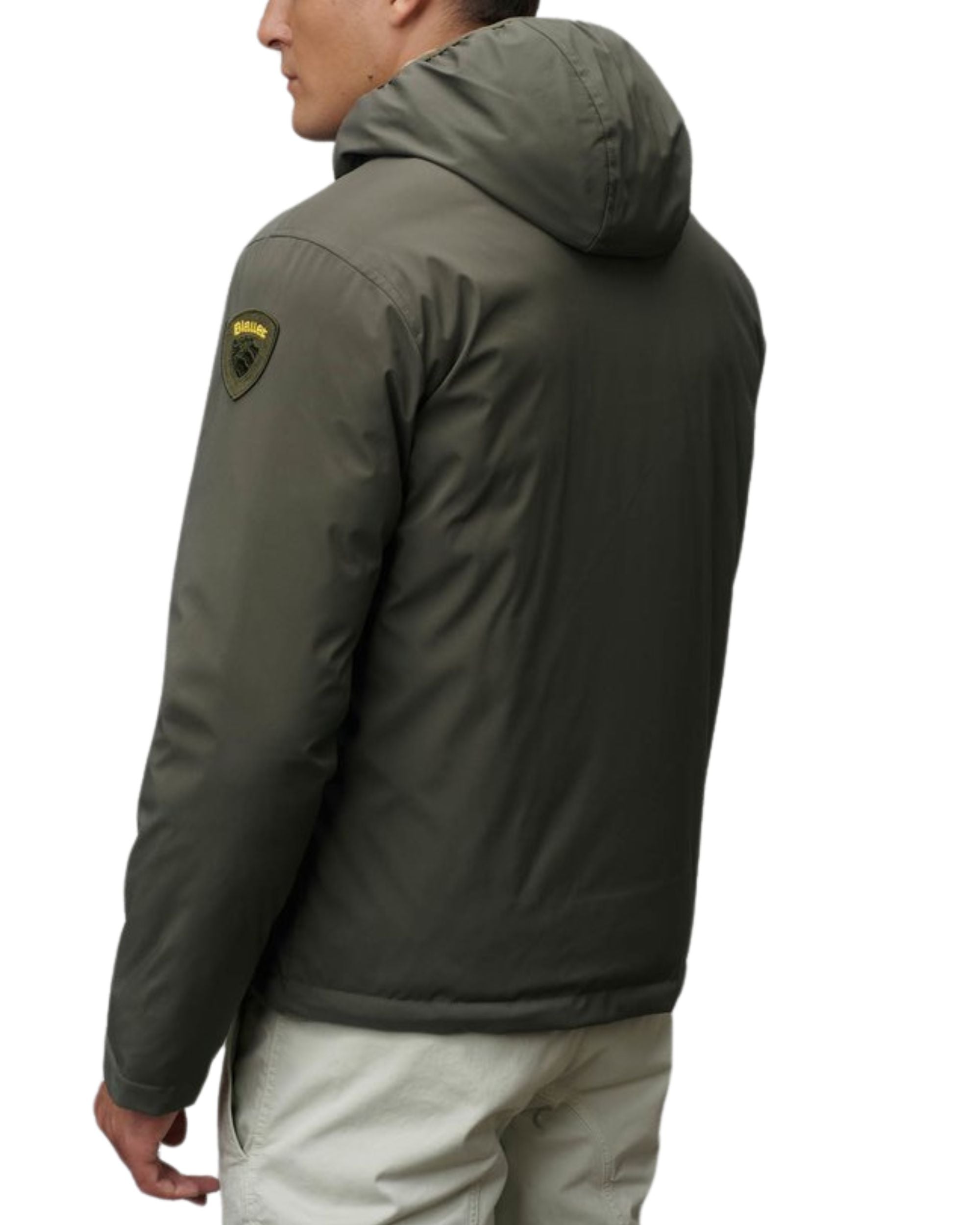 Blauer Reversibile Verde Uomo