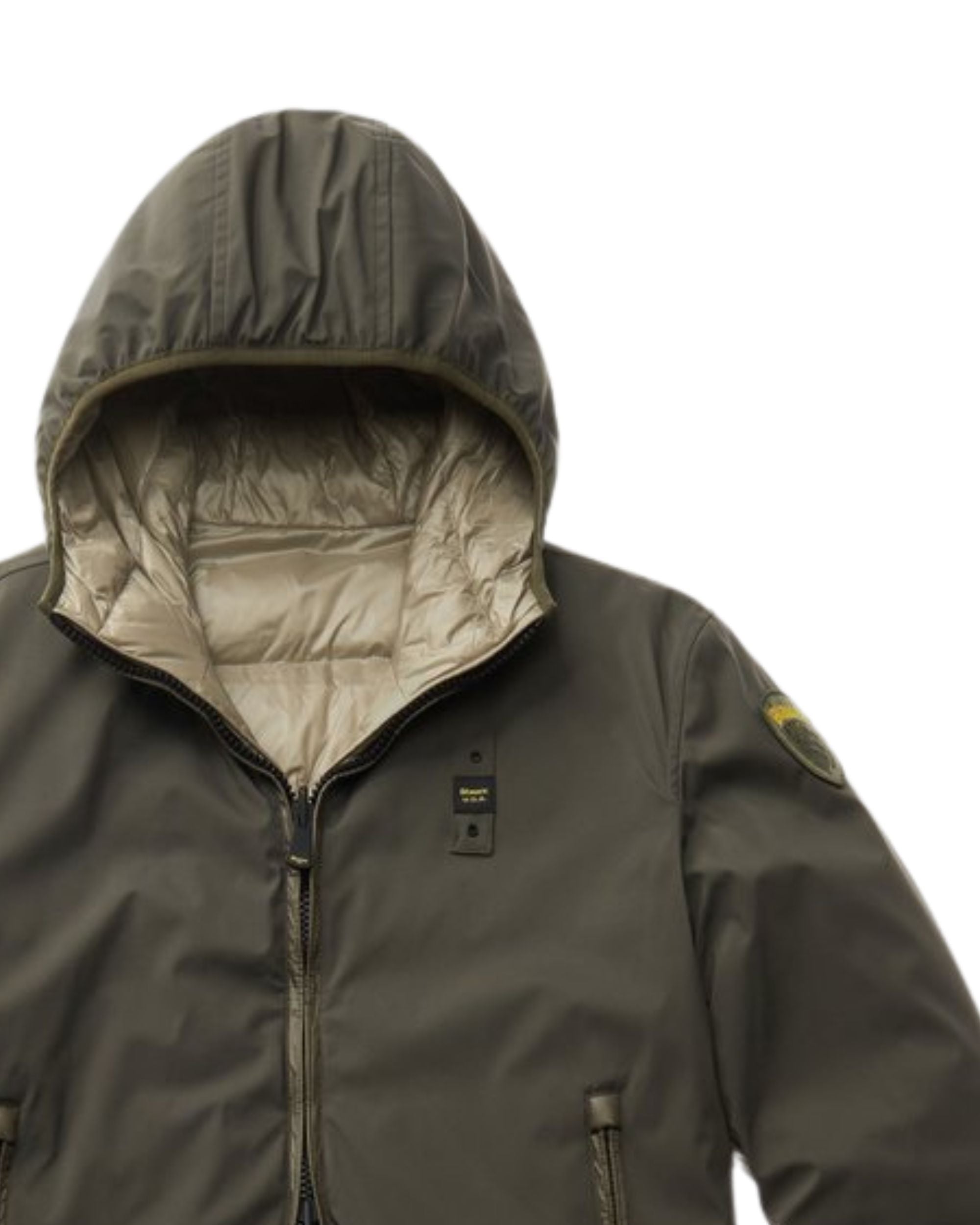 Blauer Reversibile Verde Uomo