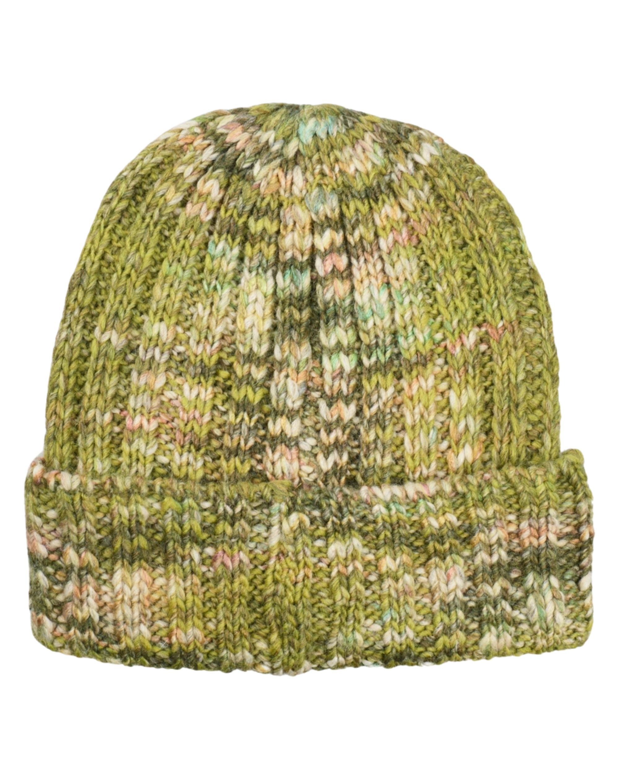 Blauer Melange Poliammide E Lana Verde Unisex