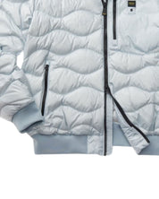 Blauer Giubbino Piumino con Fodera in Piuma Onda Azzurro Celeste Uomo