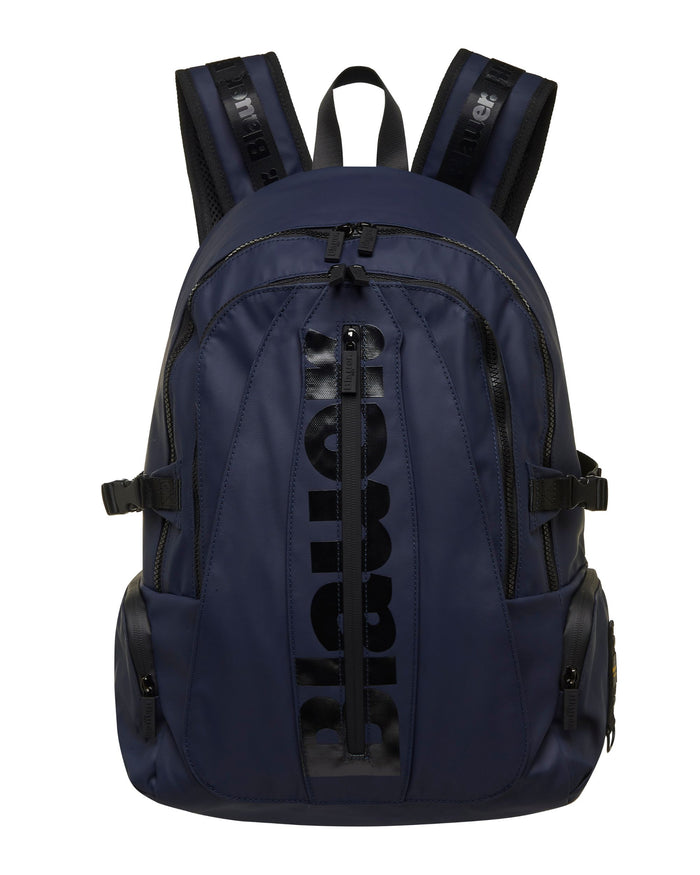 Blauer Cordura Backpack Coated Blue Men 1