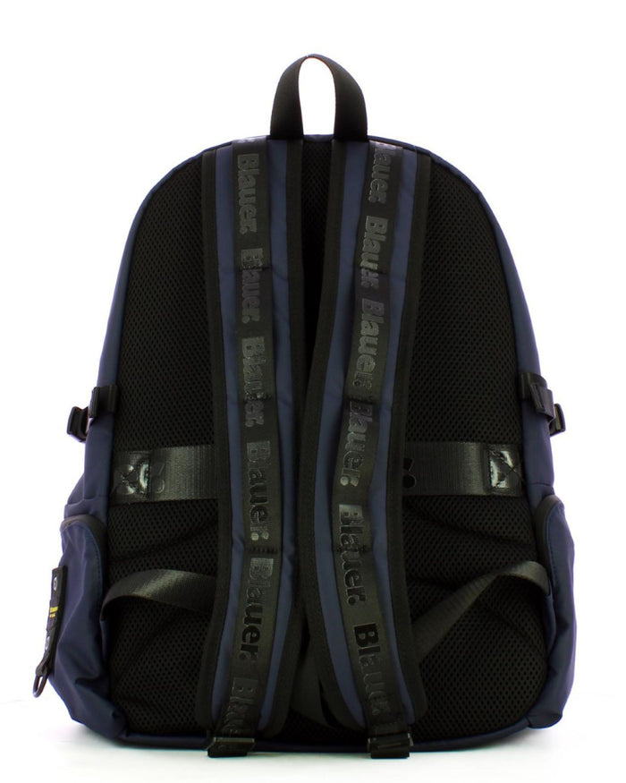 Blauer Cordura Backpack Coated Blue Men 2