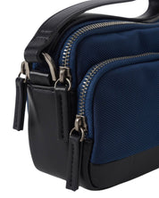 Blauer Clutch Cordura Pochette Uomo Donna Blu Unisex