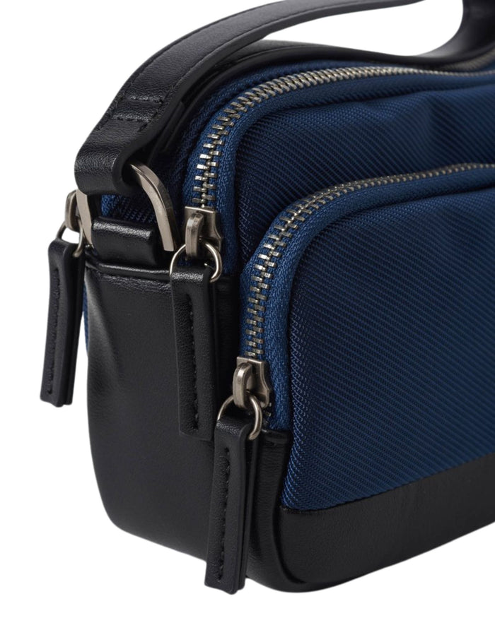 Blauer Clutch Cordura Pochette Uomo Donna Blu Unisex 4