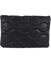 Blauer Pochette Clutch Trama Onda Nero Donna