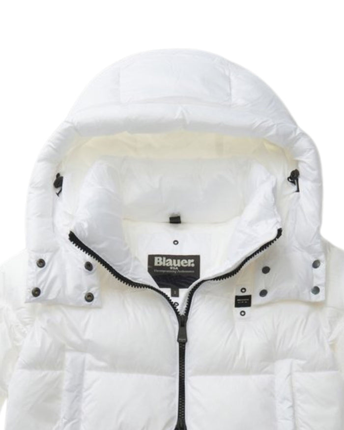 Blauer Ovatta Sorona Cappuccio Bianco Donna 6