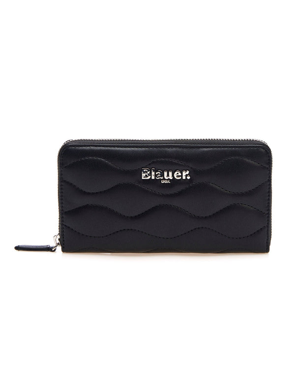 Blauer 19x10x2 Portamonete Nero Donna