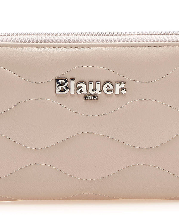 Blauer 19x10x2 Portamonete Bianco Donna-2