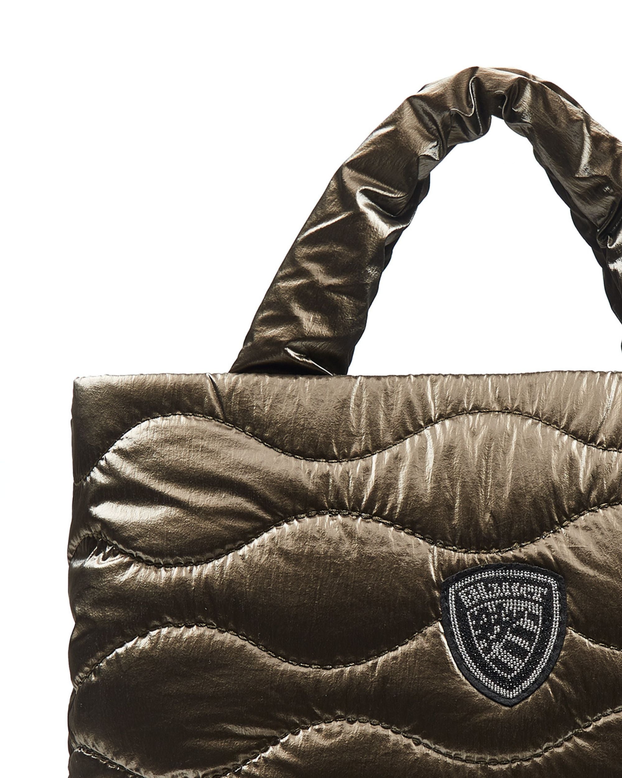 Blauer 20x28x13 Cm Shopper Wave Texture Brown Woman