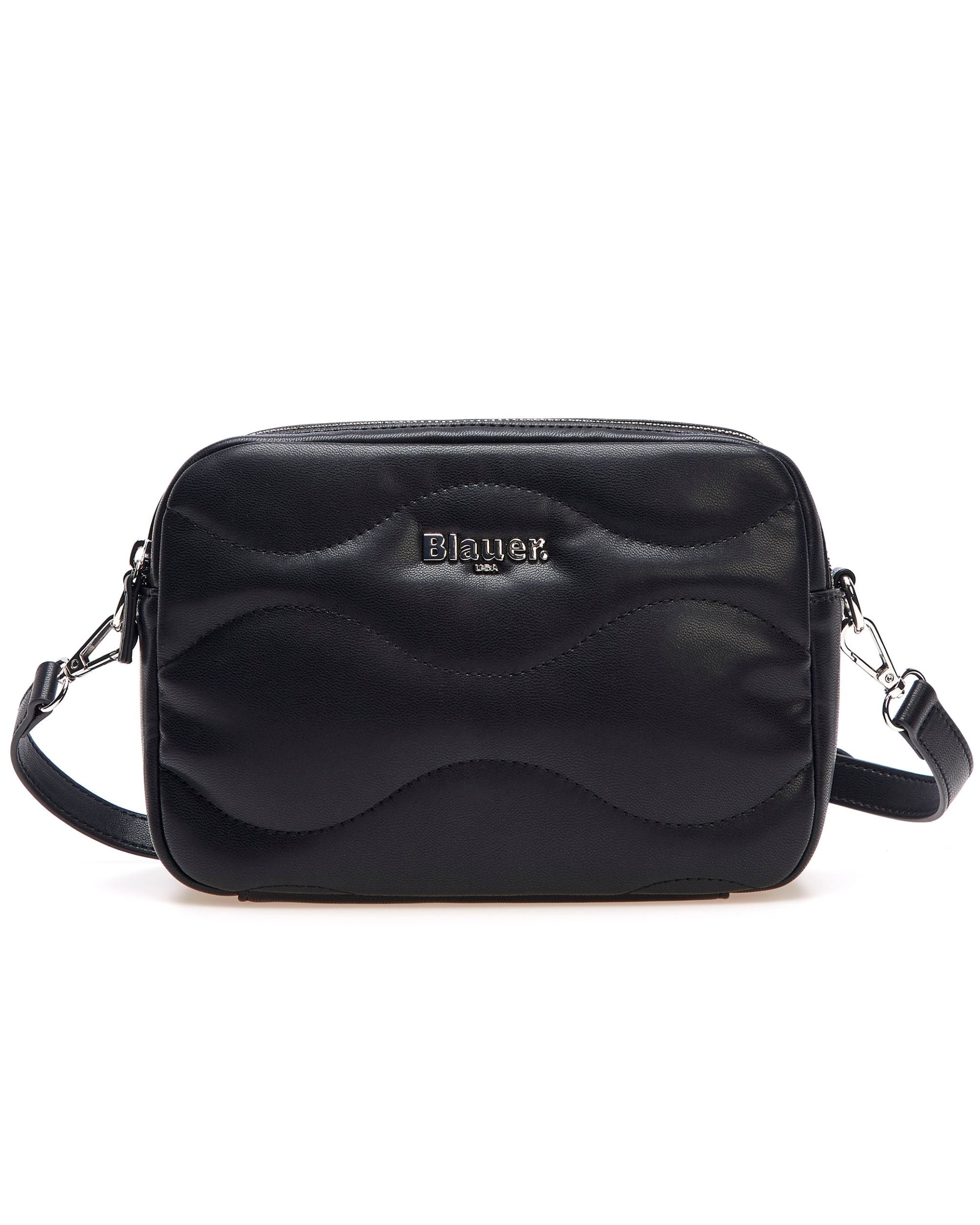 Blauer Camera Bag Double Zip Black Women