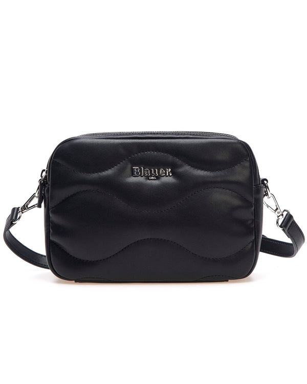 Blauer Camera Bag Doppia Zip Nero Donna