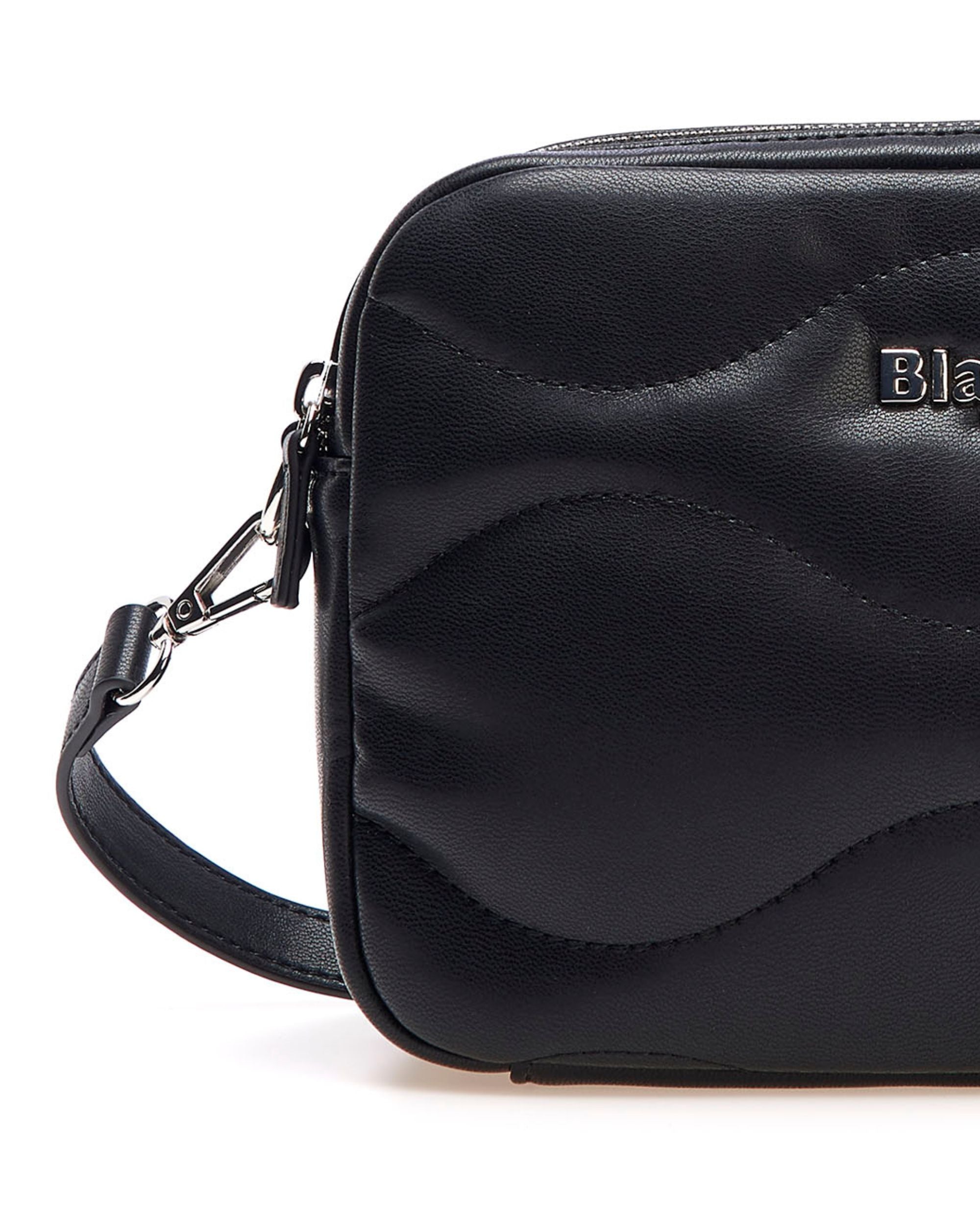 Blauer Camera Bag Doppia Zip Nero Donna