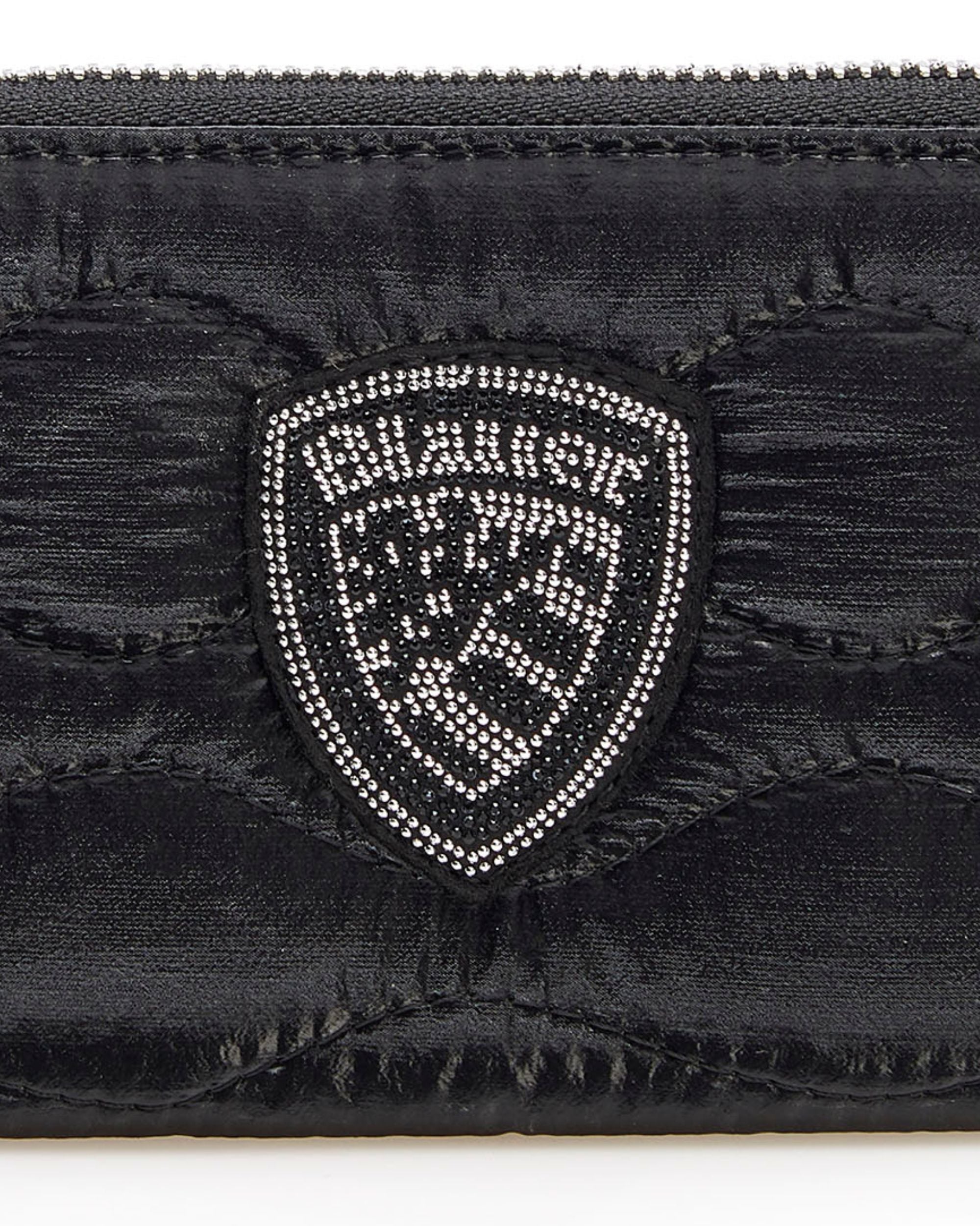 Blauer 13x9x3 Cm With Black Coin Purse Woman