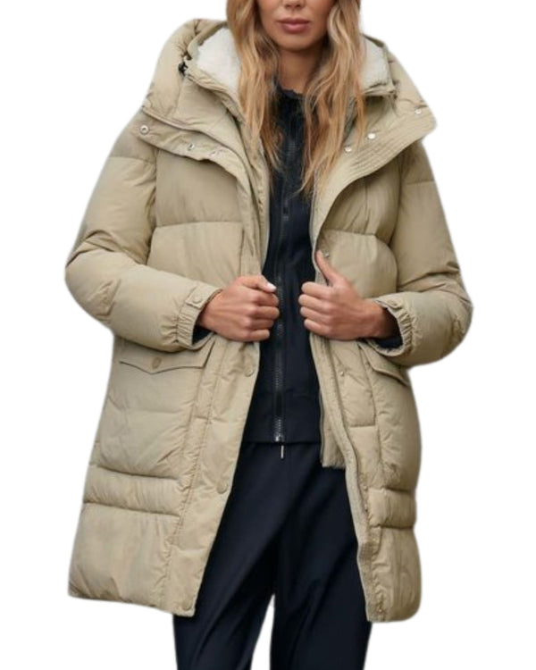 Blauer Ovatta Ecosostenibile Beige Donna-2