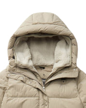 Blauer Ovatta Ecosostenibile Beige Donna