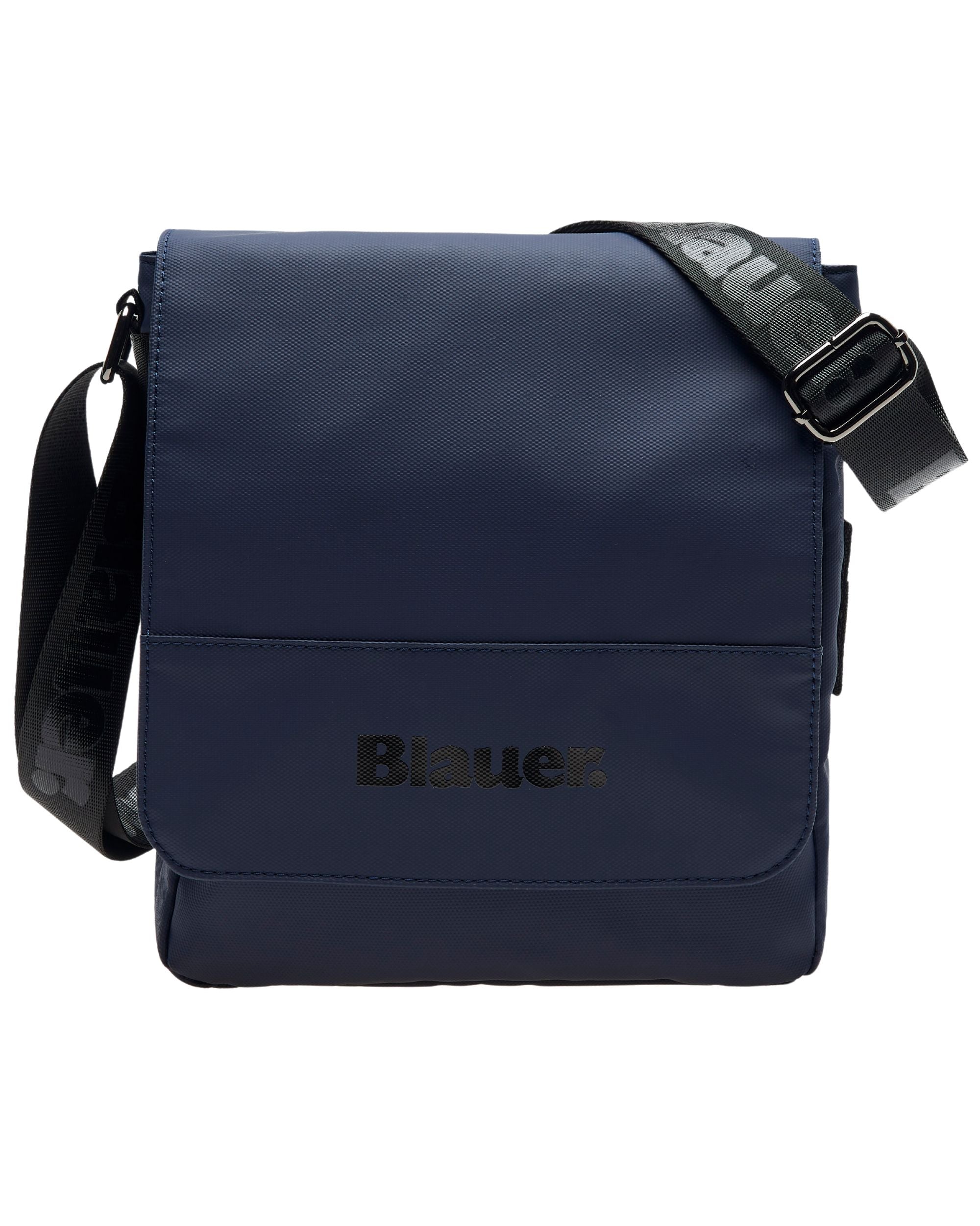Blauer Borsello camera bag 27x24x7 Cm Circa Cerato Blu Uomo