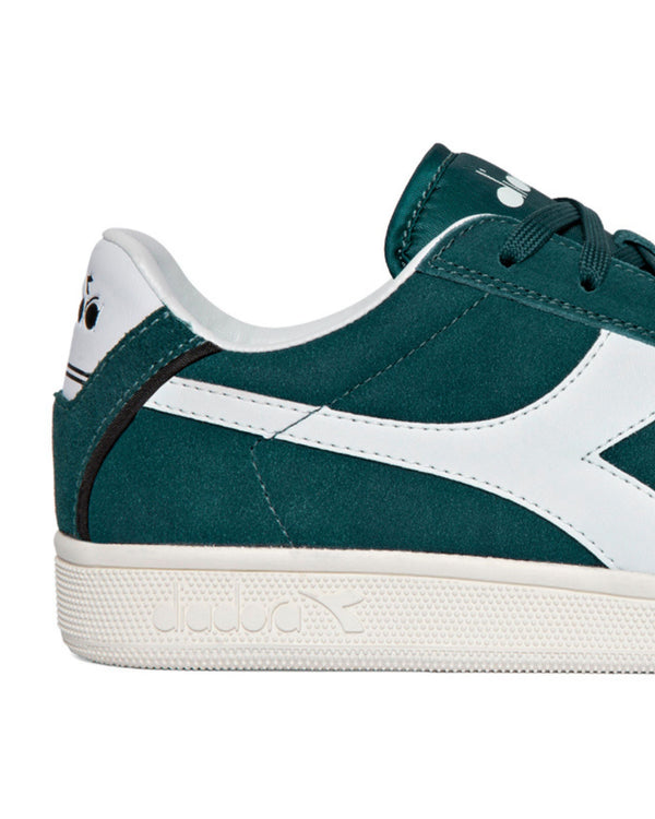 Diadora Unisex Green Casual Sneaker-2