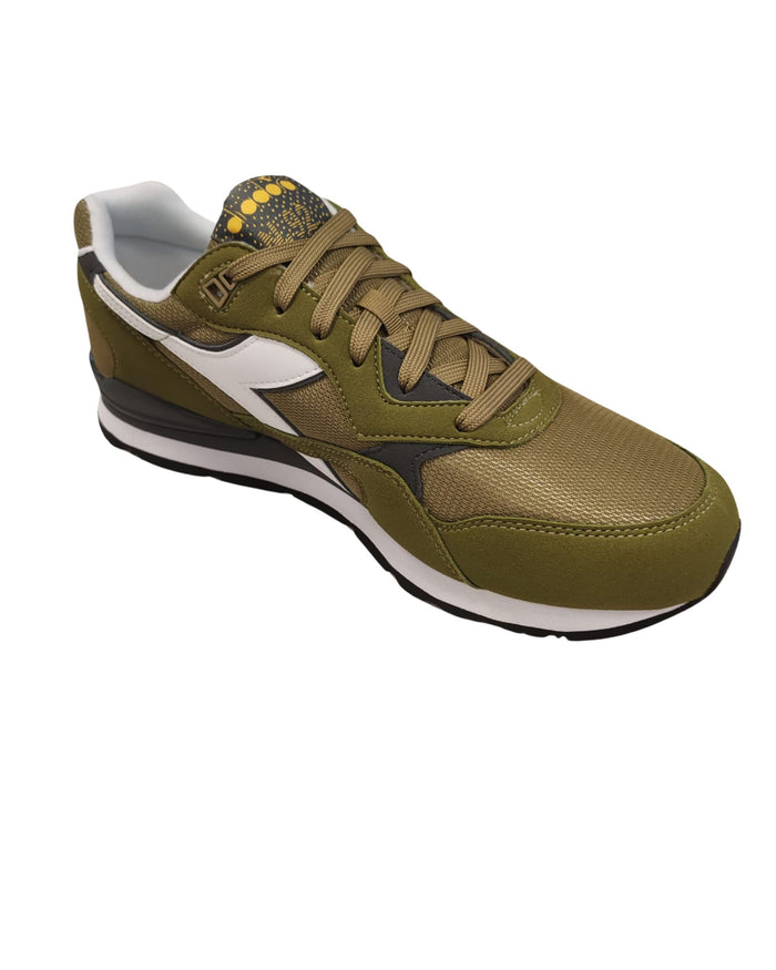 Diadora Unisex Green Sports Sneakers 4