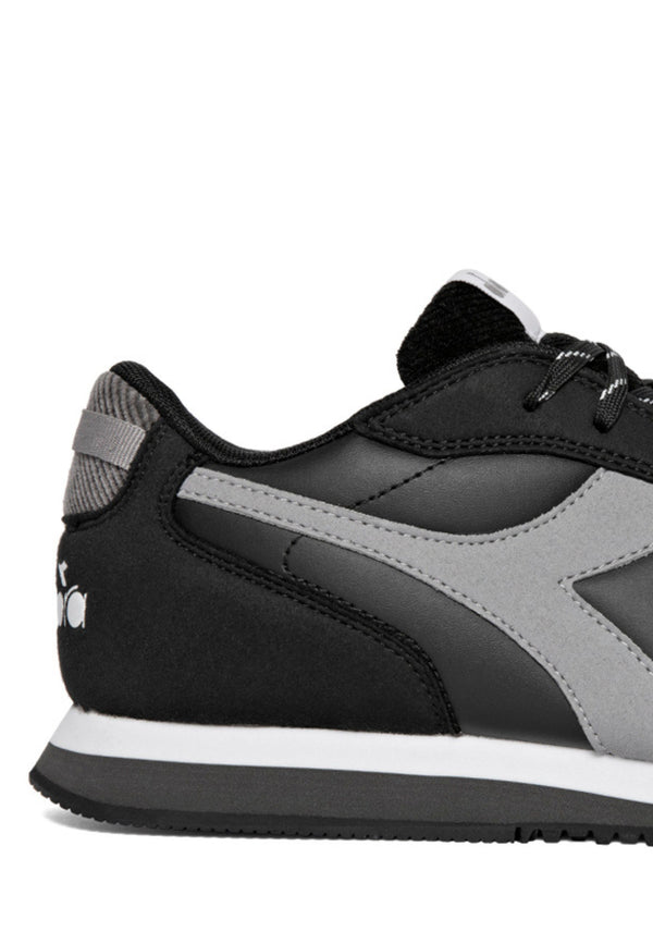 Diadora Unisex Black Urban Casual Sneaker-2