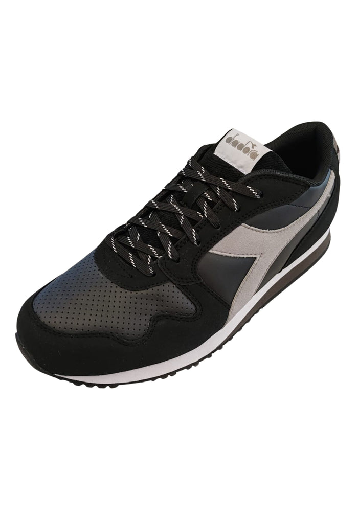 Diadora Unisex Black Urban Casual Sneaker 6