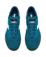 Diadora Casual Sneaker Leather Upper Blue Unisex