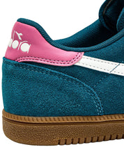 Diadora Casual Sneaker Leather Upper Blue Unisex